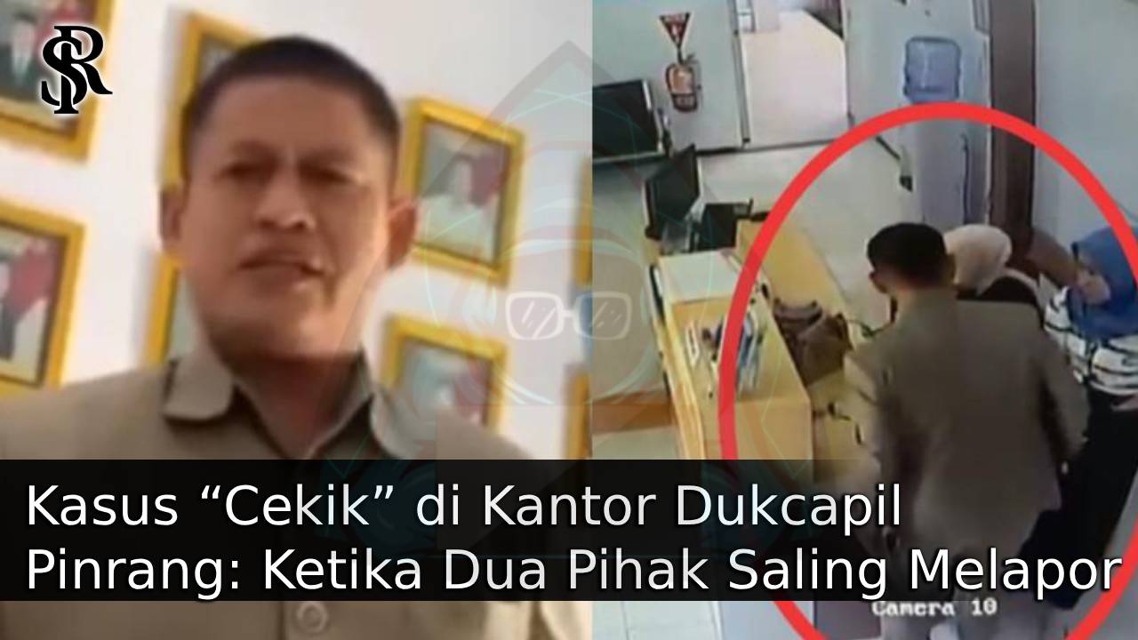 Kasus “Cekik” di Kantor Dukcapil Pinrang: Ketika Dua Pihak Saling Melapor